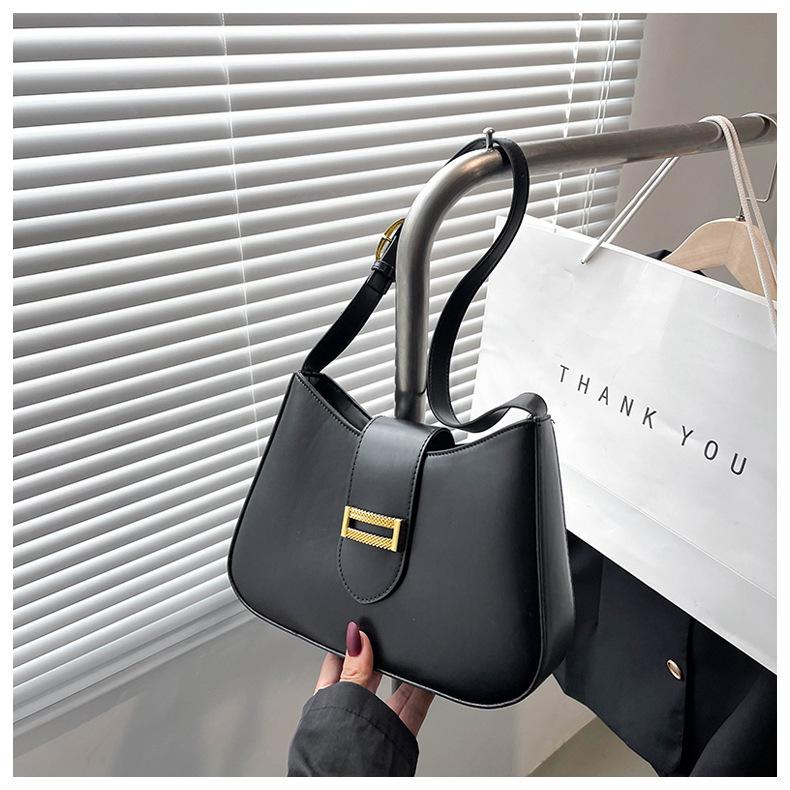 Женская однотонная сумка-багет на молнии с наклоном для отдыха из искусственной кожи с регулируемым ремешком на ремне