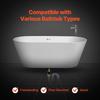 Freestanding Tub Drain Kit Bathtub Drain Rough-in Kit with ABS Adapter