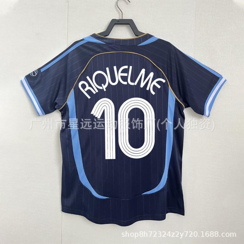 Retro Soccer Jersey T-Shirt 2006 Brazil England Argentina World Cup Fan Wear Men Women Unisex
