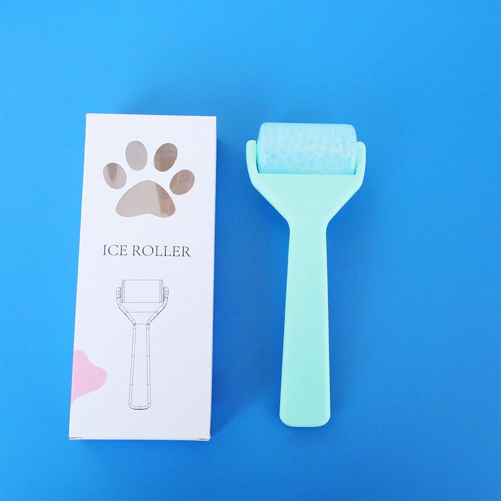 Гель для лица Массажер с ледяным роликом Подтяжка кожи Косметический прибор Массаж лица Ледяной ролик Обезболивание Уход за кожей лица Косметические инструменты