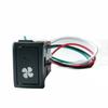1PC Retrofit LED DRL Fog Lamp Fan Radar Front Diff Lock Power On Off Spotlight Radar Switch For Suzuki JIMNY LANDY 2007-2015