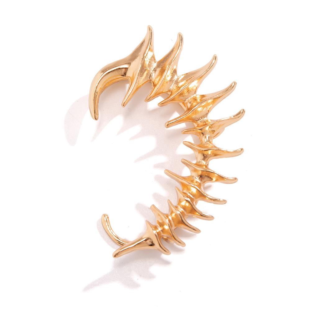 DIEZI Серьги в готическом панк-стиле One Piece для мужчин, модные винтажные клипсы для девушек, кафф для ушей без прокола, новые украшения