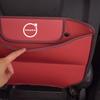 AABBM1 Car Seat Anti Kick Pad Car Interior For Volvo V60 V40 XC90 S60 C30 Olestar AWD Scratch Dirt Resistant Seat Backrest Leather Mat
