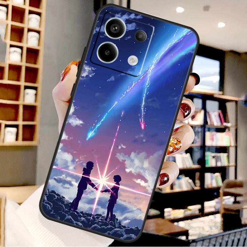 Аниме-пазл Эстетика Для Xiaomi Redmi Note 14 Pro 9 10 11 12 13 15 Pro Plus Чехол Для Redmi 15 15C 13C 12C 10C 14C