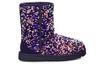UGG Классические короткие снежные ботинки со звездными блестками Черный/Синий/Фиолетовый Женские 1112514-MDL
