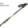 Tanerdi 3-Section Straight Handle Trekking Pole