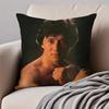 Chinese martial arts star JJackie Chan Cushion Cover Pillowcase Antidustmite Invisible Zipper Short Plush Sofa Cushion