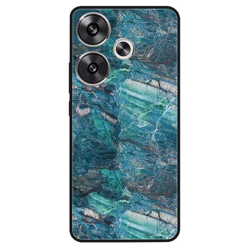 For Xiaomi Poco M6 4G Case Shockproof Soft Silicone TPU Bumper for Poco M6 4G Cover PocoM6 4G 2024 Lovely Luxury Cartoon Fundas