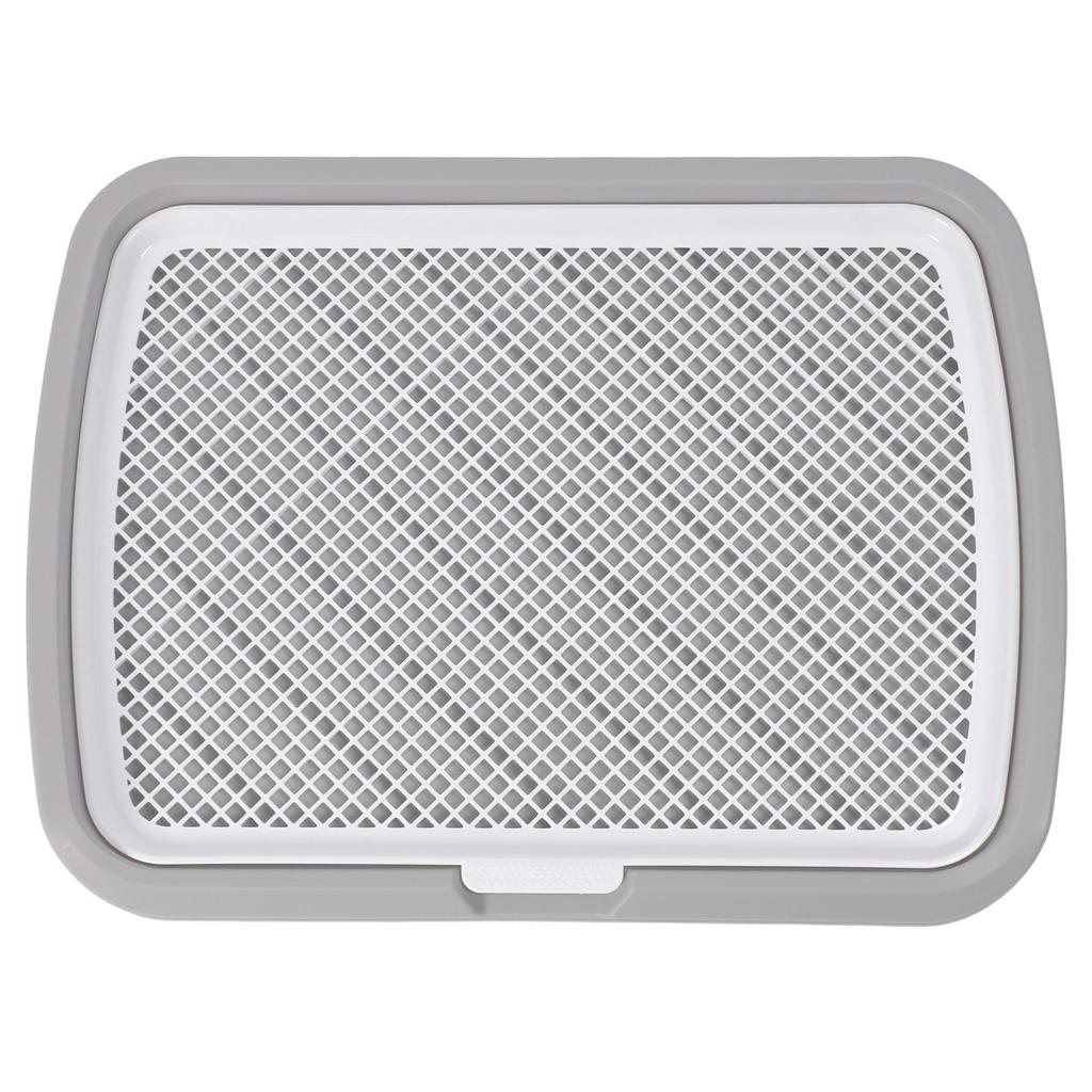 Puppy Potty Training Tray 50x66x5.2cm Large Size Detachable Washable Mesh Dog Pee Pad Holder Tray for Small Breed Dog