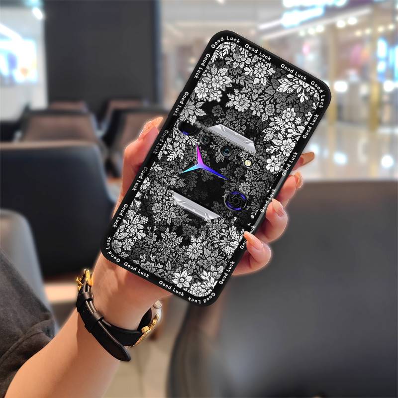 Full Wrap Silicone Phone Case For Lenovo Legion2 Pro/Duel 2 Shockproof Dirt-resistant Graffiti Protective Soft Case Cute