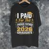 New Arrival Class Of 2026 Senior Graduation T Shirt For Unisex Unisex Cotton Tee Shirt Short Sleeve Clothes