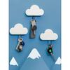 Briskstyle Cloud-shaped Key Holder Key Ring Storage Box