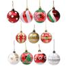 6 шт./кор. 6 см Рождественские шары, украшения для рождественской елки, подвесные рождественские украшения для дома, подарок на Новый год в Навидаде