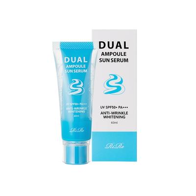 RiRe Двойная ампульная солнцезащитная сыворотка UV SPF50+ PA+++ 60 мл*1 шт/2 шт