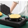 QQ Egg Bubble Cake Baking Pan Mold Eggettes Roller Iron Aluminum Waffle Maker Mould Non-stick Coating DIY Muffins Plate
