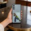 S-Sarah COOL P-Pidgeon Phone Case For Samsung S25,24,23,22,30,21,10,9,Ultra,Plus,Lite,FE,4,5 G Soft Black Case