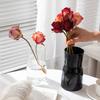 Ins Modern Glass Flower Vases for Centerpiece Table Home Indoor Desk Decor Boho Style Flower Vase for Wedding Housewarming Gift