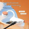 Наушники Bluetooth с костной проводимостью - Безболезненное ношение, Долгое время работы от аккумулятора, Спортивный заушник