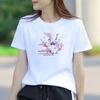 Summer Loose Short Sleeve T-shirt Half Sleeve Fashion Student Clothing for BFF