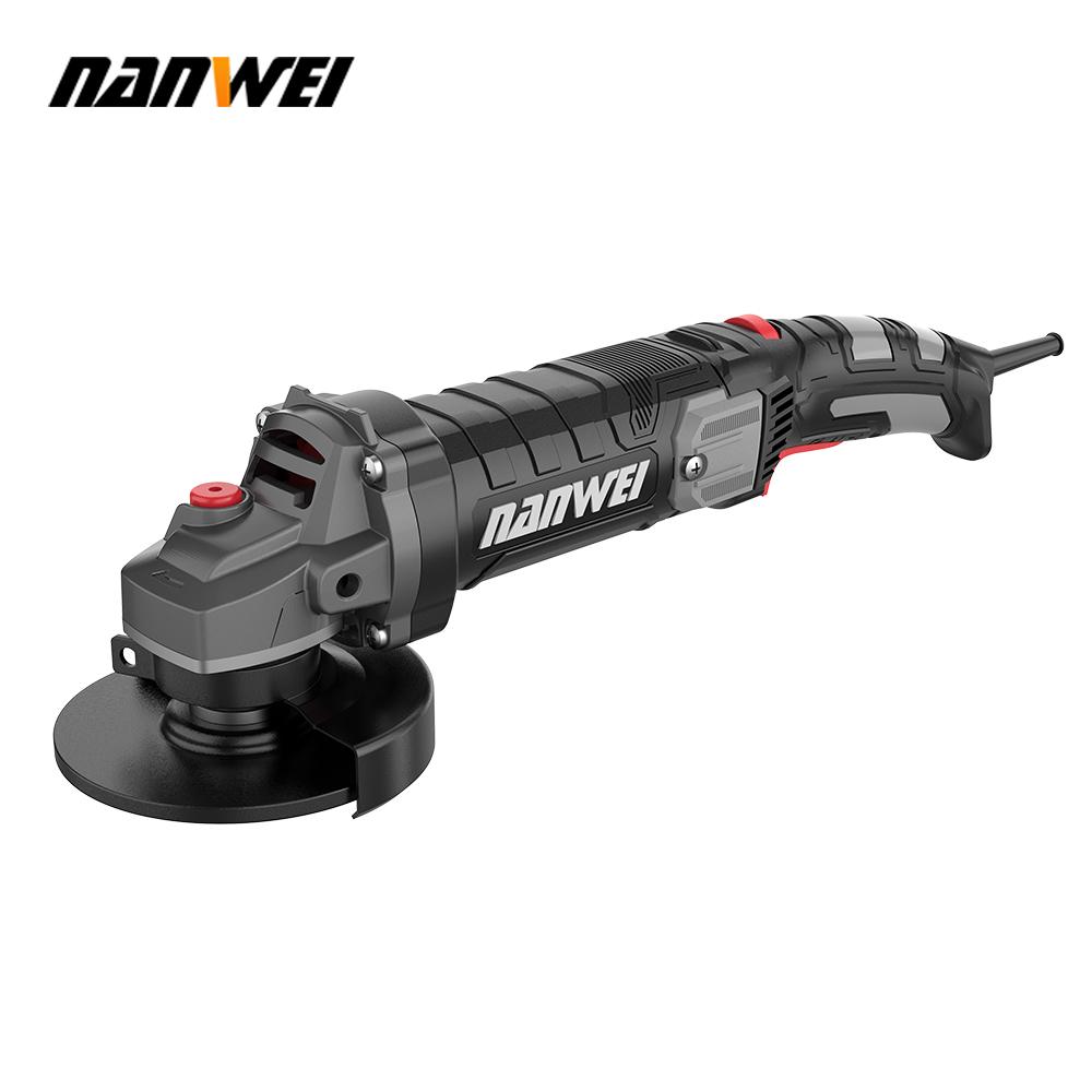 NANWEI Угловая шлифовальная машина переменного тока 125 мм