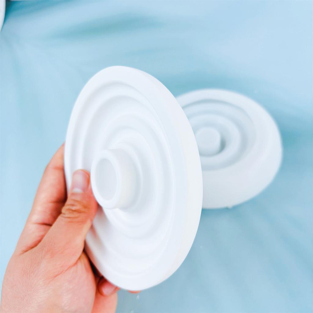 Круглая форма для свечей, несколько реплик, красивые круглые подсвечники, гипсовая форма для крафта для энтузиастов Y-проекта