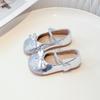 Туфли принцессы для девочек 2025 весна и осень новая корейская версия в зарубежном стиле детские хрустальные туфли с блестками на мягкой подошве для детей среднего и старшего возраста