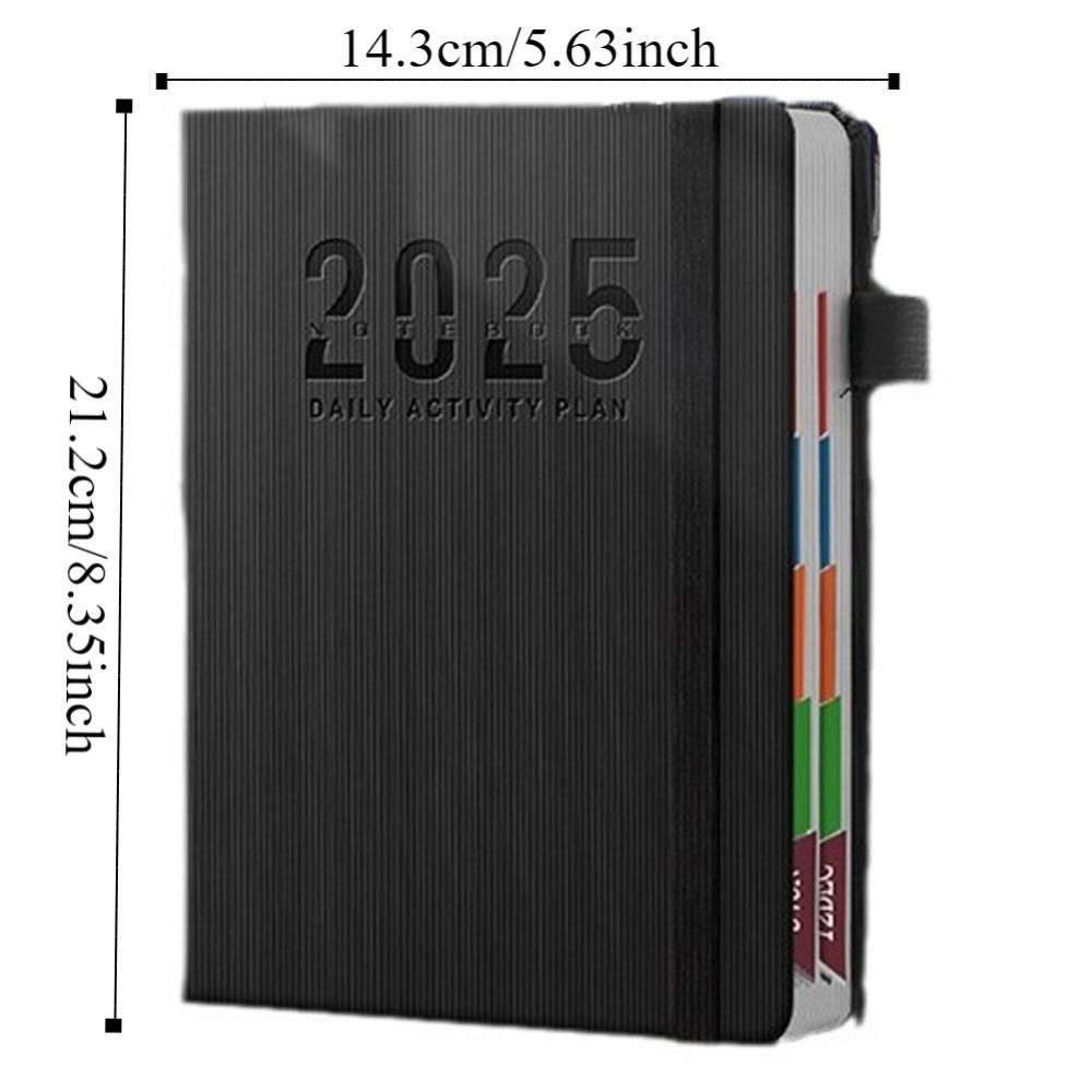 To Do List 2025 Schedule Planner Notepad 12 Months 2025 A5 Notebook 365 Day Notebook Stationery