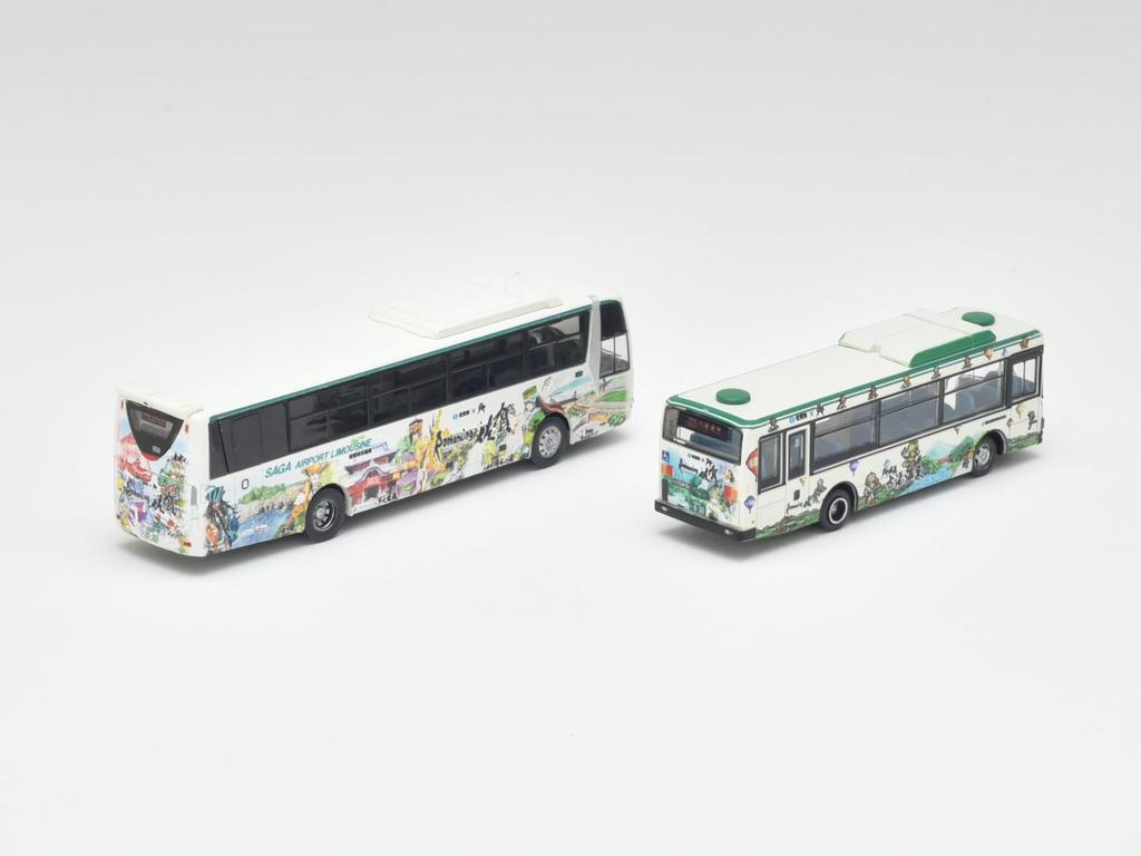 TOMYTEC The Bath Collection SaGa Bath Bath Showa Bus Saga City Transportation Bureau Набор из 2 предметов для диорамы B