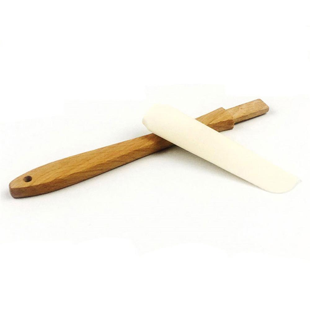 Non Stick Frosting Kitchen Icing Butter Baking Scraper Cake Smoother Cream Spatula Pastry Tool