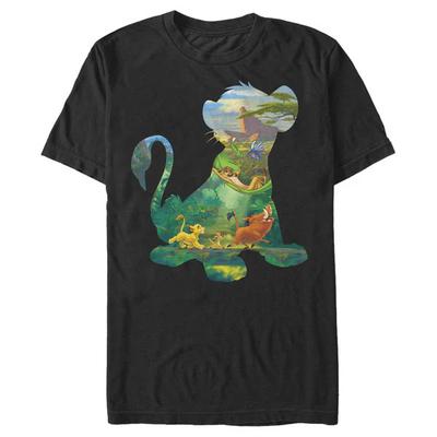 Lion King Simba Silhouette TShirt Unisex Unisex Unissex