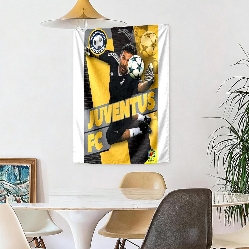 Juventus Wall Decor Tapestry Art For Pet Memorial Birthdaywedding Party Backdrop Family Gift