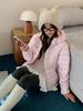 Large size cotton-padded clothes for women's winter new light and thin hooded small cotton-padded jackets, loose fashion warm cotton-padded jackets