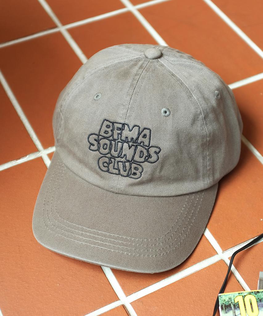 Кепка-бейсболка Beollunpeulenjeu Bfma Sounds Club, выстиранная, оливковая