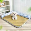 Летняя прохлада Съемный уголок для собачьей будки Четыре сезона Коврик для собачьей кровати Коврик из ротанга Диван для собак Кровать для кошек Наполнитель для кошачьего туалета Коврик для кошек