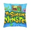 Наволочка Подушка Декорация My Singing Monsters Квадратная Подушка для Дивана Подушки Декоративные Видеоигра Приключения Двусторонний Принт