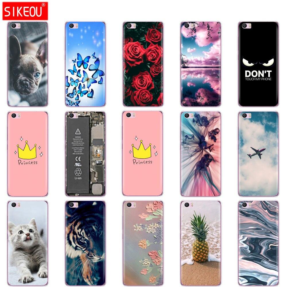 Case For Xiaomi Mi5 Mi 5 M5 Cases Cover Silicon Phone Housing On For Xiaomi Mi5 Mi 5 M5 Copa Coque Shockproof Tpu Cute Dog Cat