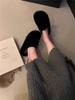 Warm Foreign Gas Non-slip Plush Slippers Women's Outer Wear 2025 Autumn and Winter New Niche Design Cotton Drag Tide
