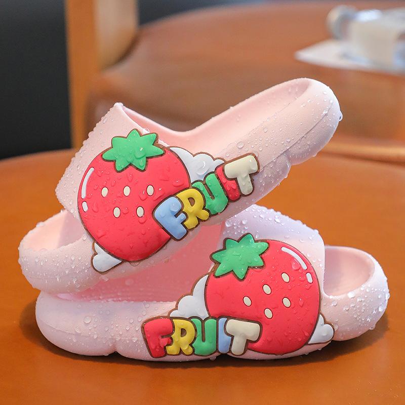 2024 Summer New Cartoon Soft Sole Non-slip Indoor Home Non-slip Outdoor Slippers for Boys and Girls