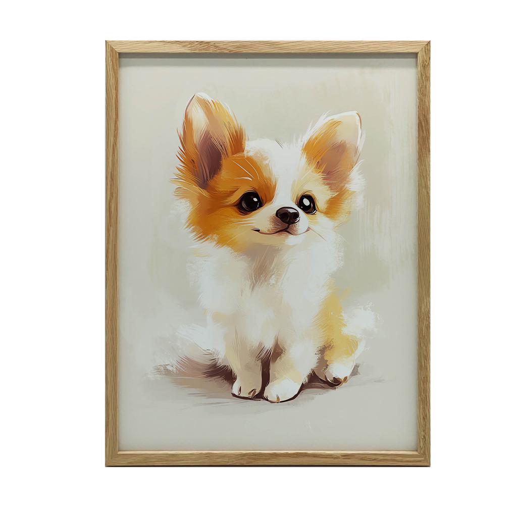 Uroczy Corgi - Plakat Dla Dzieci Uroczy Corgi - Plakat Dla Dzieci, 30X40 Cm, Bez Ramy, Papier Matowy 230 Gsm