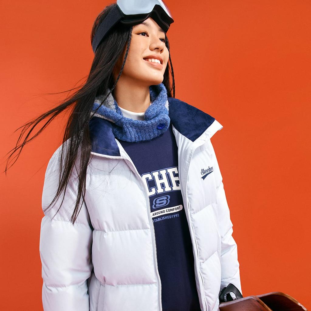 Skechers Пуховик Унисекс Светло-голубой L324U103-01MZ