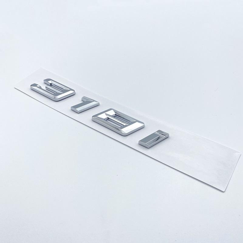 Новые цифры и буквы шрифта 316i 318i 320i 325i 328i 330i 340i GT ABS эмблема для BMW 3 серии E90 E46 F30 логотип багажника автомобиля