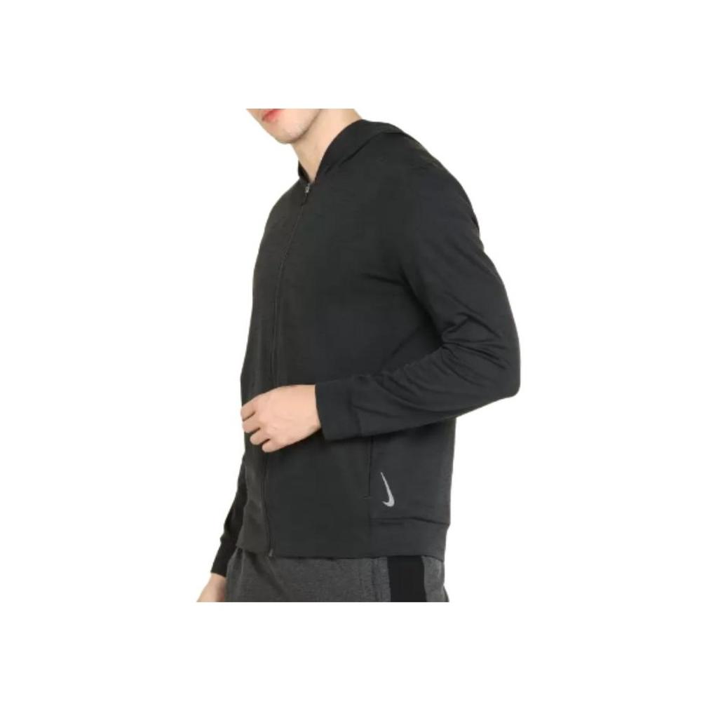 Nike Однотонная куртка с капюшоном на молнии Мужские куртки черного цвета CZ2218-010