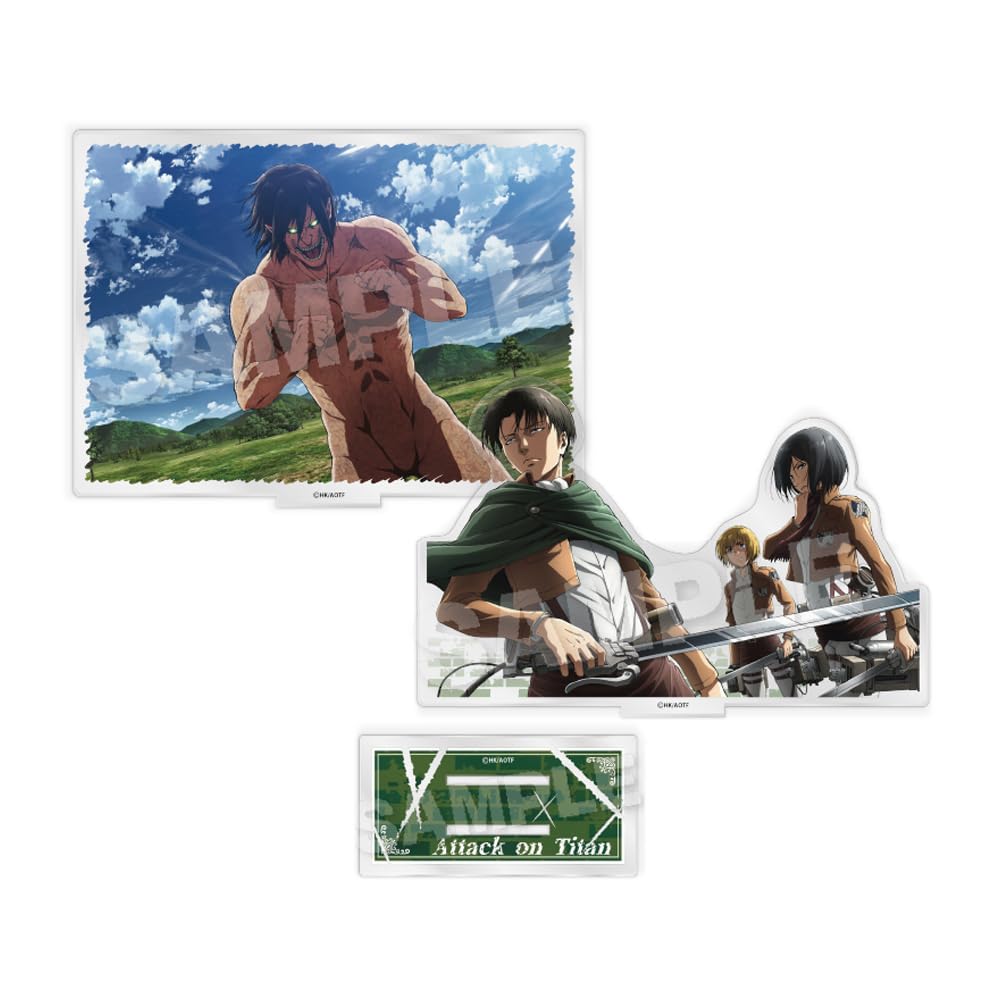 Диорама «Атака титанов» акриловая подставка, узор C