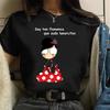 High Heel Printed Unisexs Tshirt Flaunisexgo Dance Cartoon Harajuku Female Tee Summer Casual Oneck Short Sleeved Unisexs Clothing