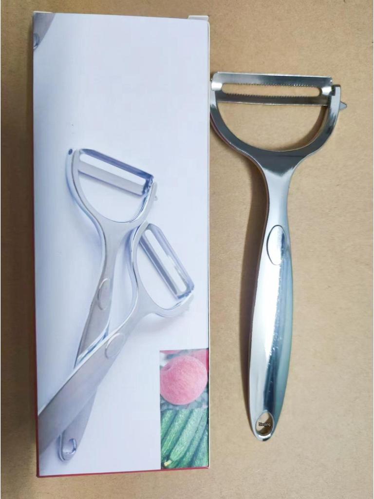 Многофункциональная овощечистка из немецкой нержавеющей стали для картофеля, яблок, фруктов и дынь