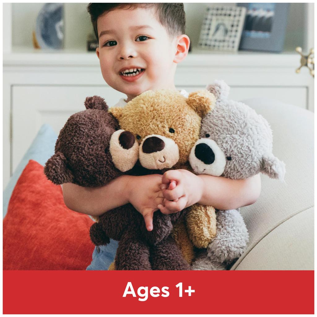 GUND Fuzzy Friends бежевый медведь 6047547