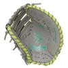 Rawlings CLOUD METAL GR5FHCM53 Baseball First Throw HOH® Glove, Soft, Base, Gray/Mint, 11.75 Inches, Right-Handed
