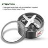 Blender Replacement Parts Cross Blade & Seal Ring Blade for Nutribullet 600W/900W Blender Extractor Blade Accessories