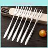 Stainless Steel West Tableware Fruit Forks Elegant Small Sized Snack Cake Dessert Utensils