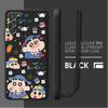 Cartoon Crayon Shin-chan Case for Samsung Galaxy A05 A02s A04 A20s A53 A06 A71 A73 A30s A50 A56 A03 Phone Cover